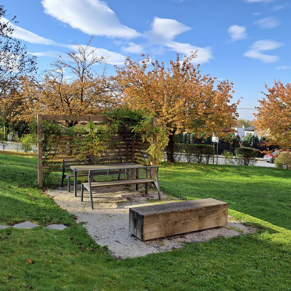 Prostranství na sídlišti Strmá ve Vratimově